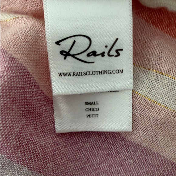 Rails Multicolor Striped Ruffle Tank Top - Picture 9 of 11